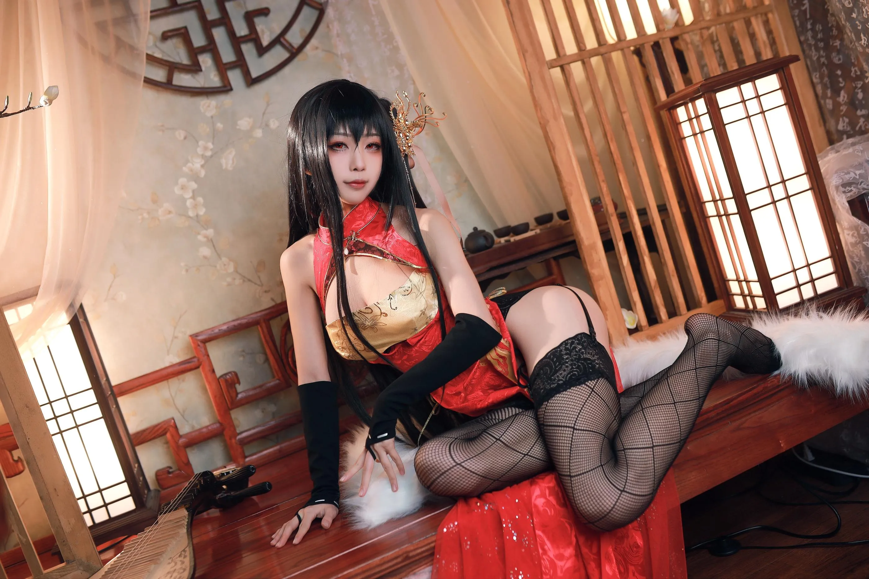 水淼 – NO.29 大凤新春旗袍 [40P]插图9